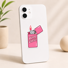 Drama Starter Lighter Sticker