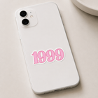 1999 Retro Pink Sticker