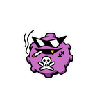Koffing Drip Sticker - Pokemon