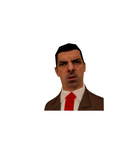 Confused Mr. Bean Meme Sticker