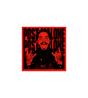 Post Malone Grunge Sticker – Red Hip Hop & Rap Sticker