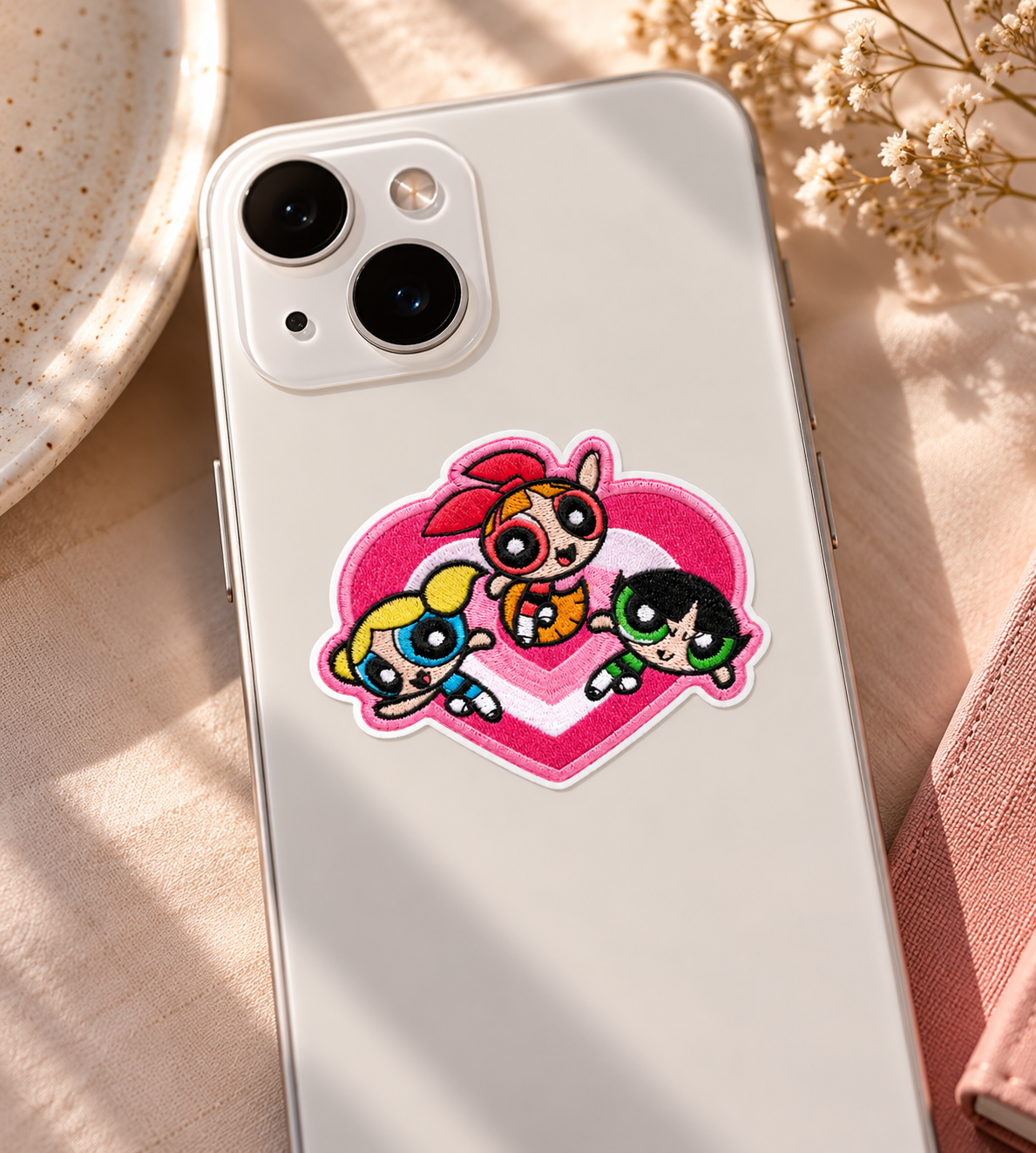 Powerpuff Girls Heart Sticker