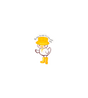 Rainy Day Duck Sticker