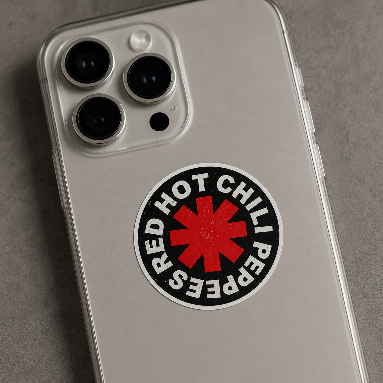 Red Hot Chili Vinyl Sticker