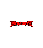 Megadeth Heavy Metal Band Sticker