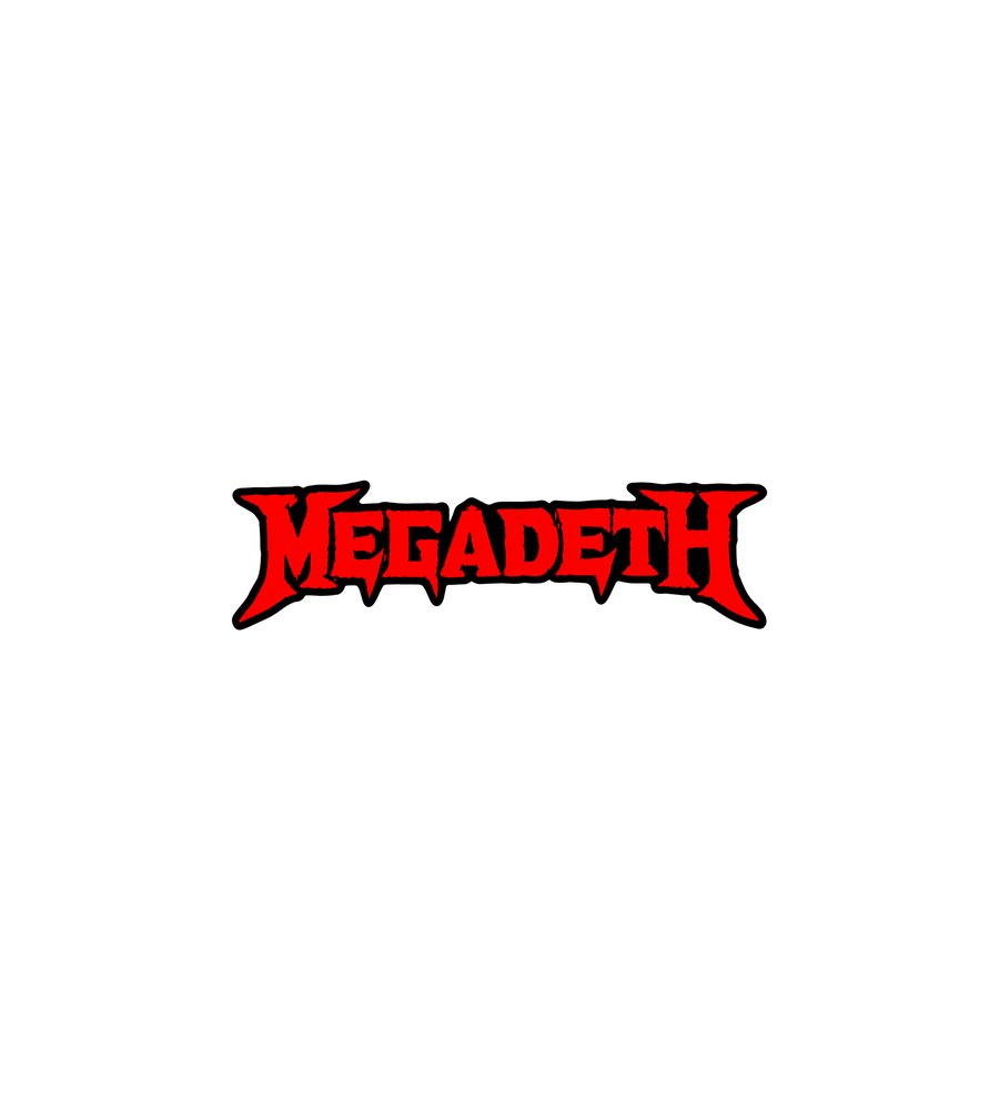 Megadeth Heavy Metal Band Sticker