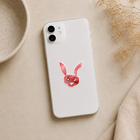 Red Rabbit Sticker
