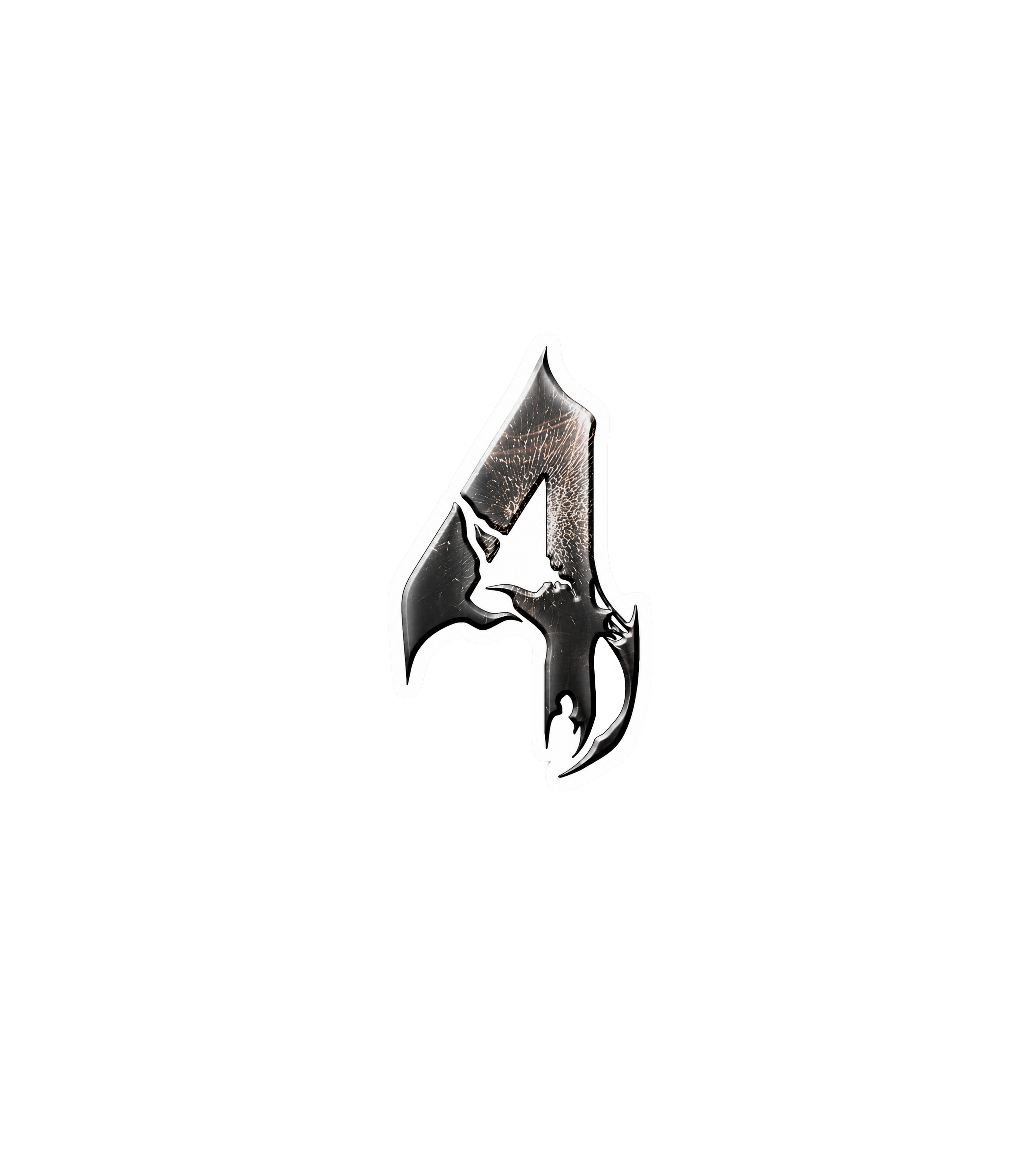 Resident Evil 4 Logo Sticker