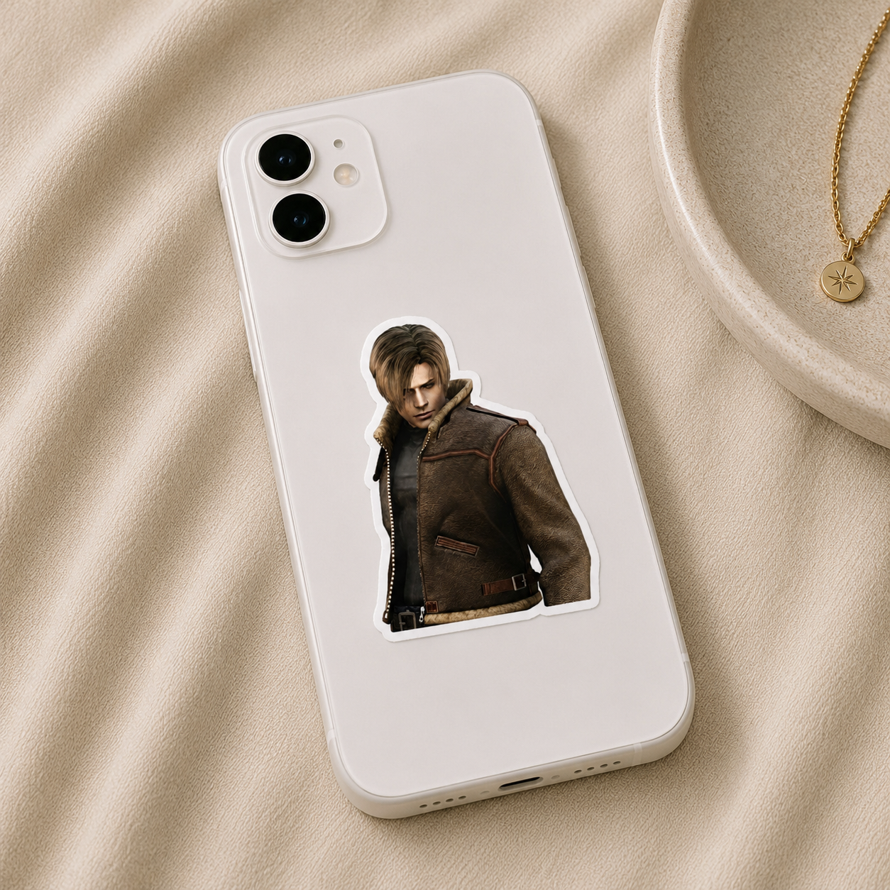 Resident Evil Leon Kennedy Sticker