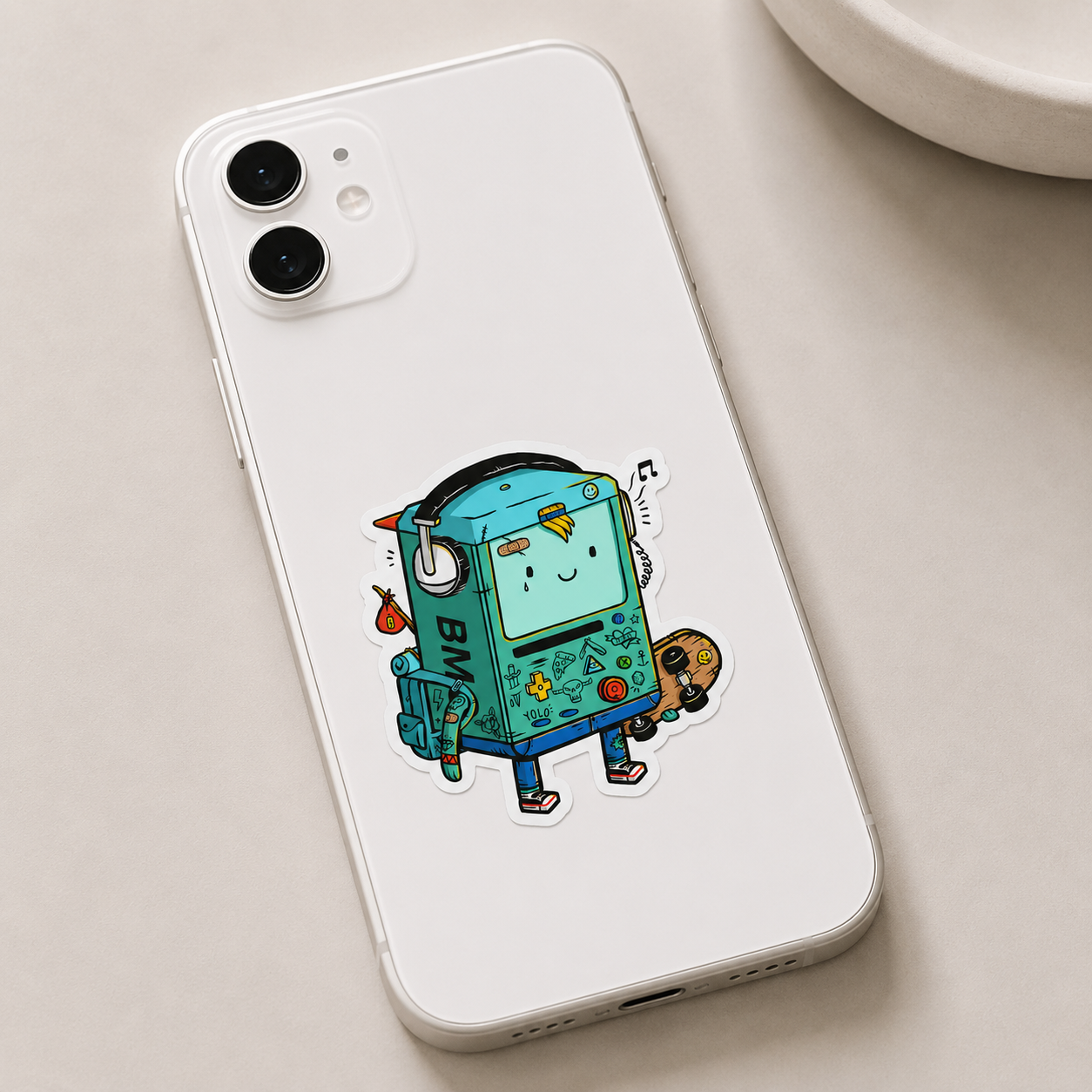 Retro Game Console Adventurer Sticker