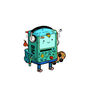 Retro Game Console Adventurer Sticker