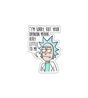 Opinion Means Very Little Rick Sticker