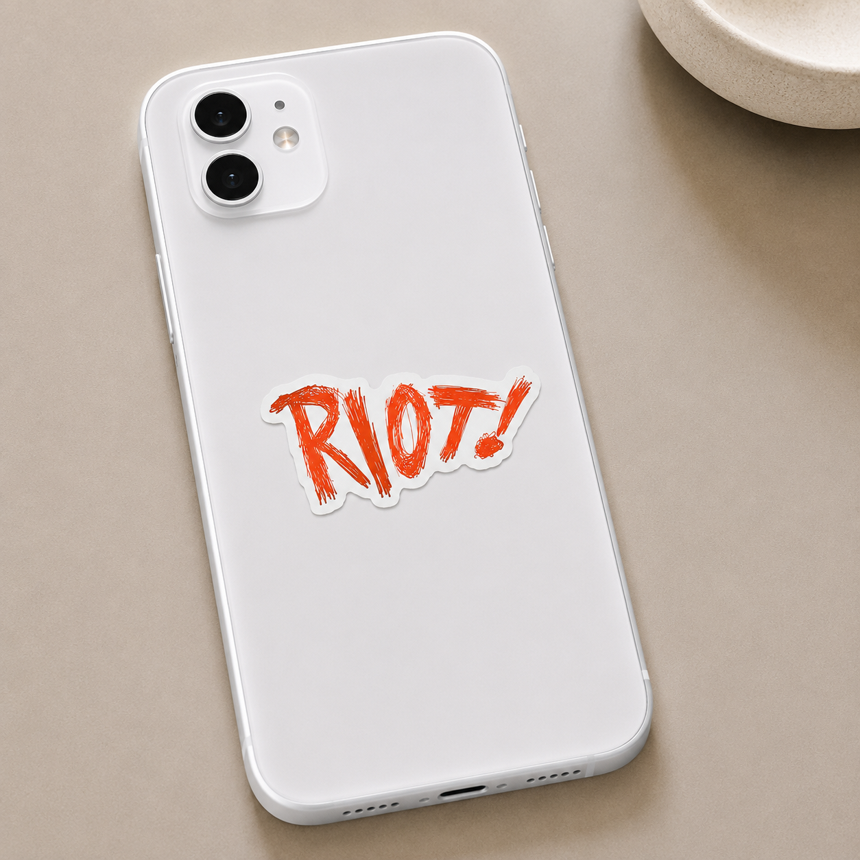 Riot Sticker