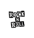 Rock N Roll Vinyl Sticker