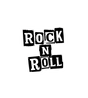 Rock N Roll Vinyl Sticker