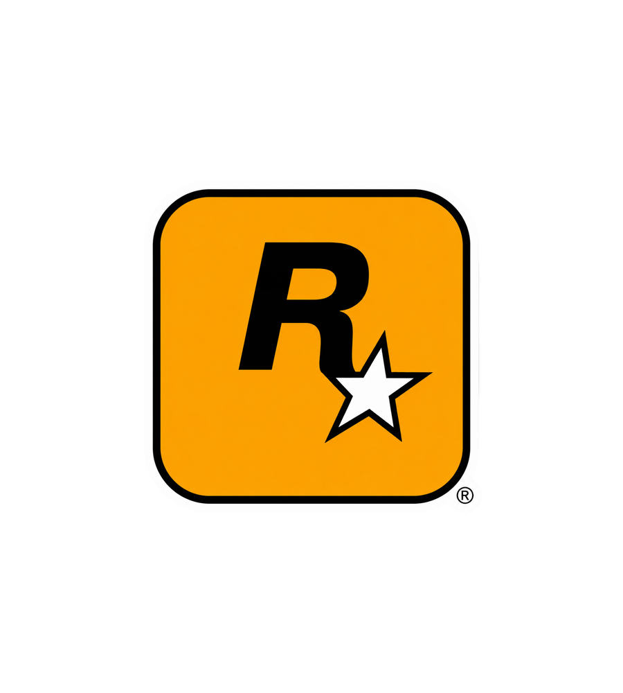 Rockstar Games Logo Sticker