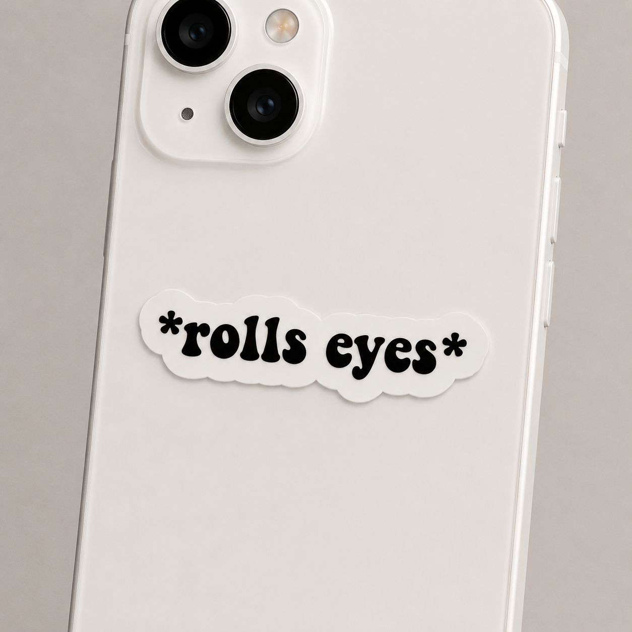 *Rolls Eyes* Sticker
