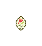 Floral Leaf Sticker