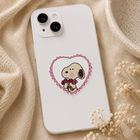Snoopy Rose Bouquet Sticker