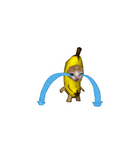 Crying Banana Cat Meme Sticker