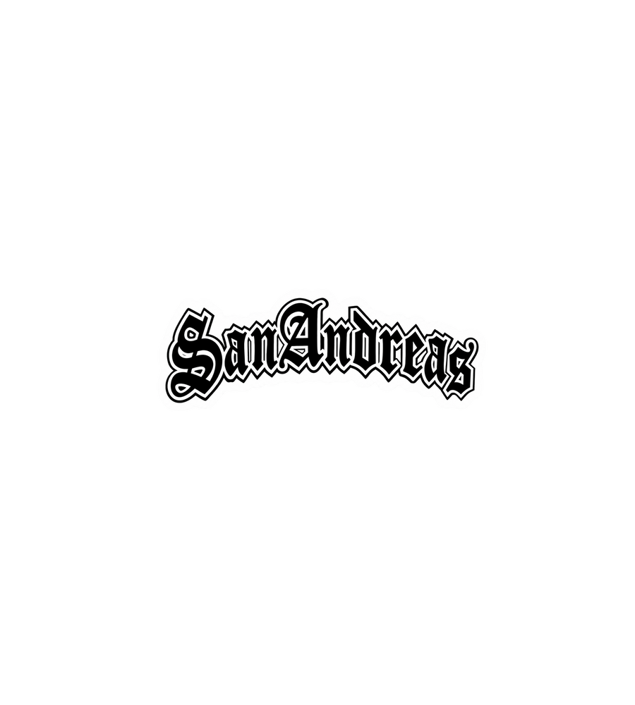 San Andreas Sticker
