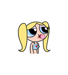Sassy Bubblegum Girl Sticker