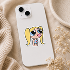 Sassy Bubblegum Girl Sticker