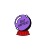 Shit Happens Crystal Ball Sticker