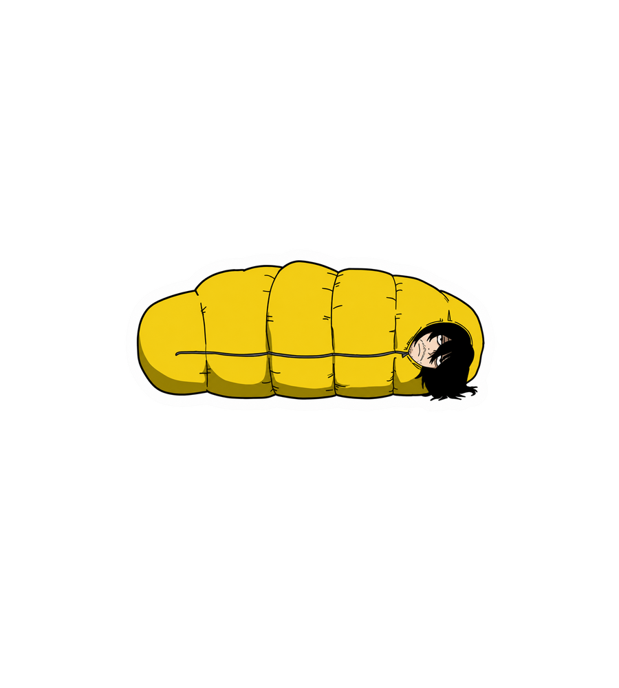 Aizawa Sleeping Bag Sticker