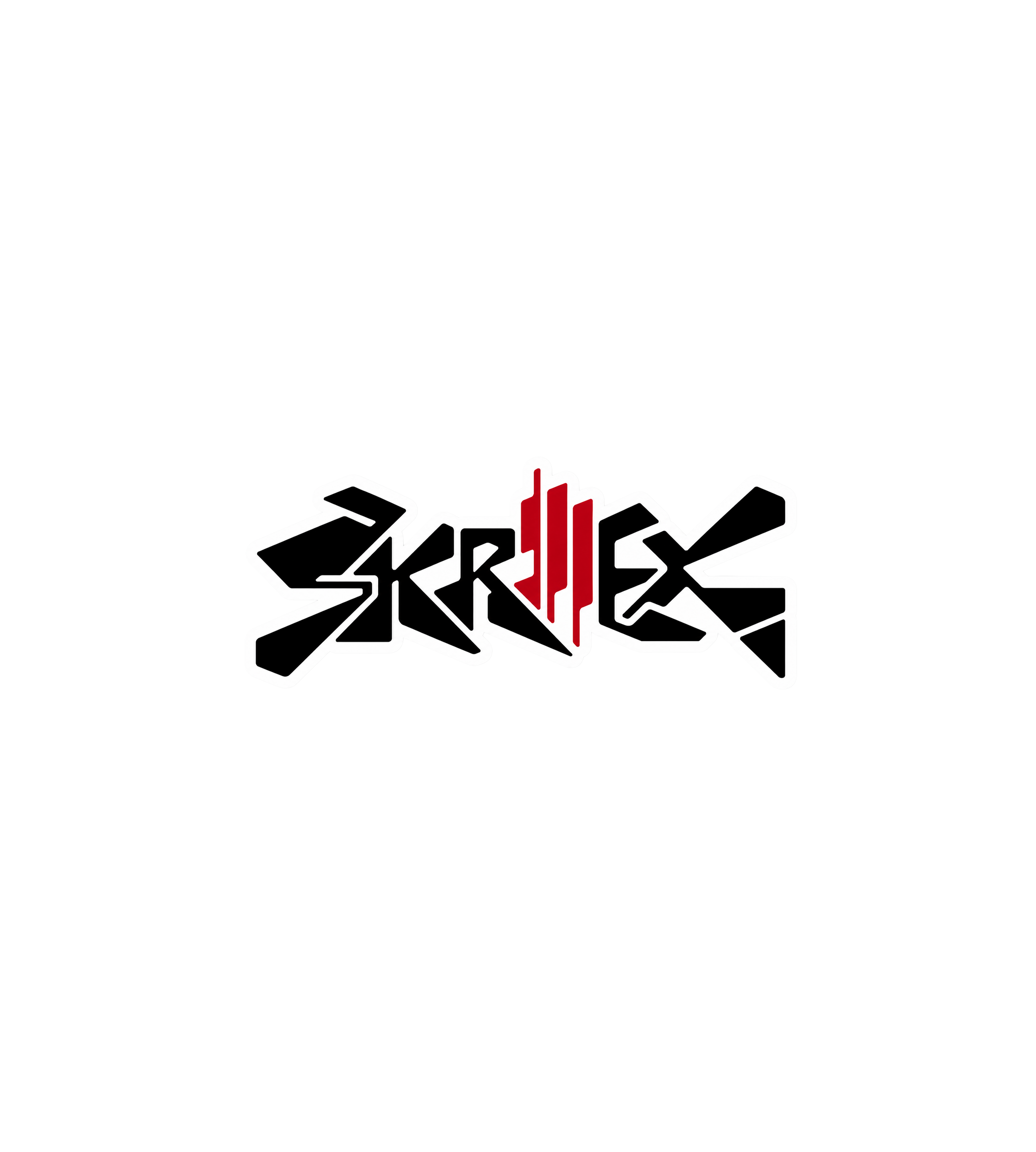 Skrillex Logo Sticker
