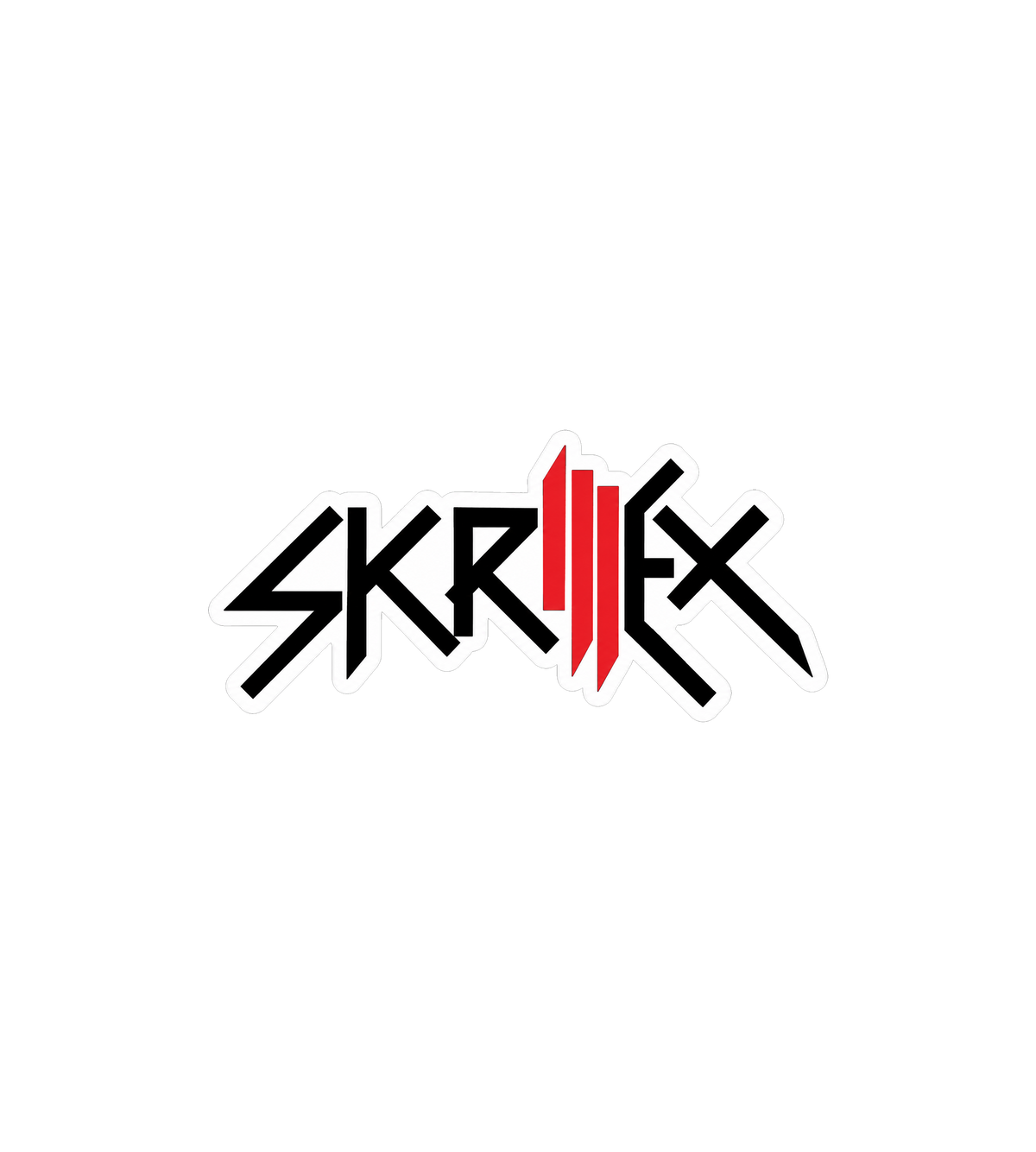 Skrillex Classic Logo Sticker