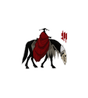 Skrillex Supersonic Horse Sticker