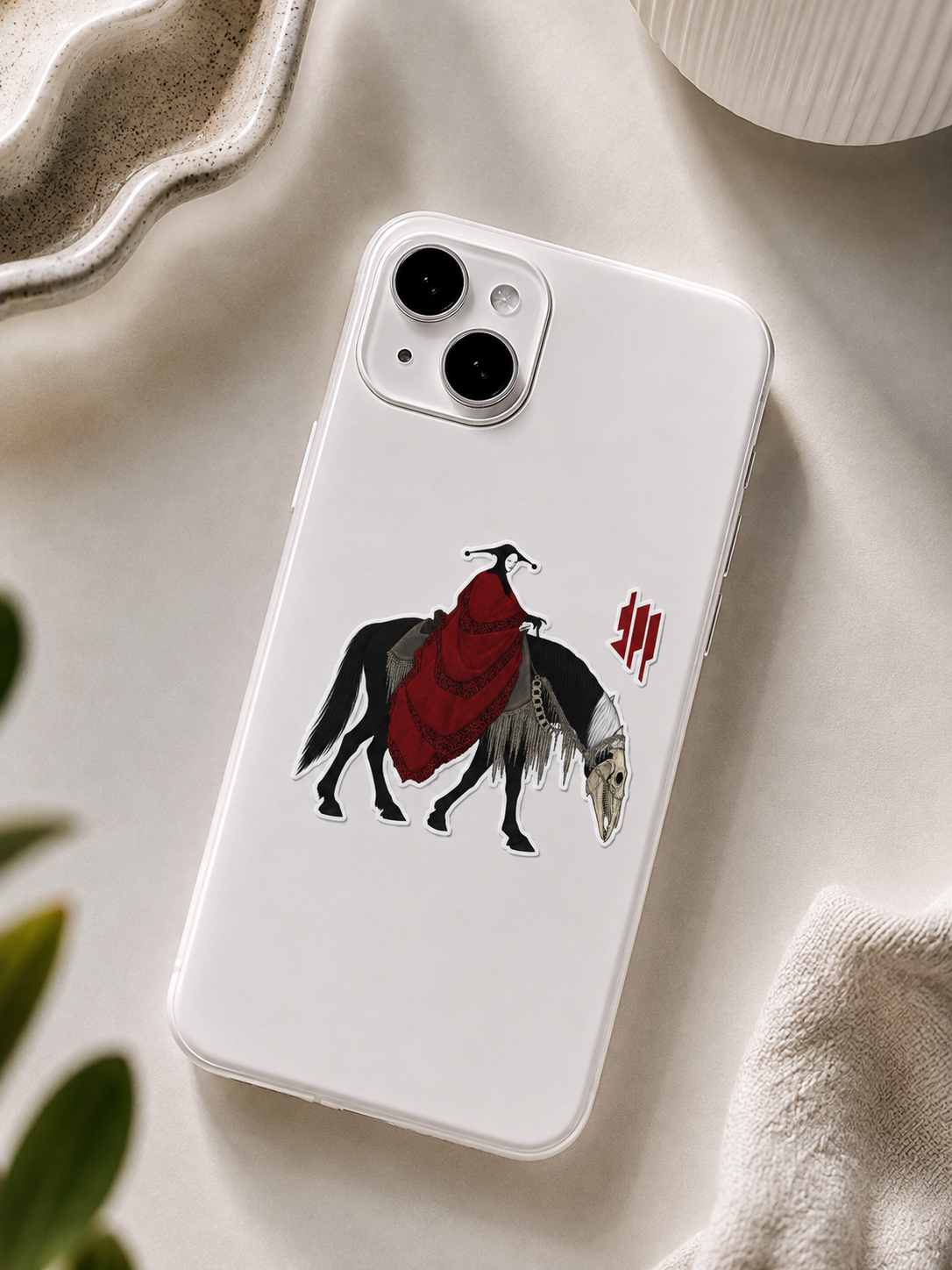 Skrillex Supersonic Horse Sticker