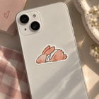 Sleepy Bunny Sticker