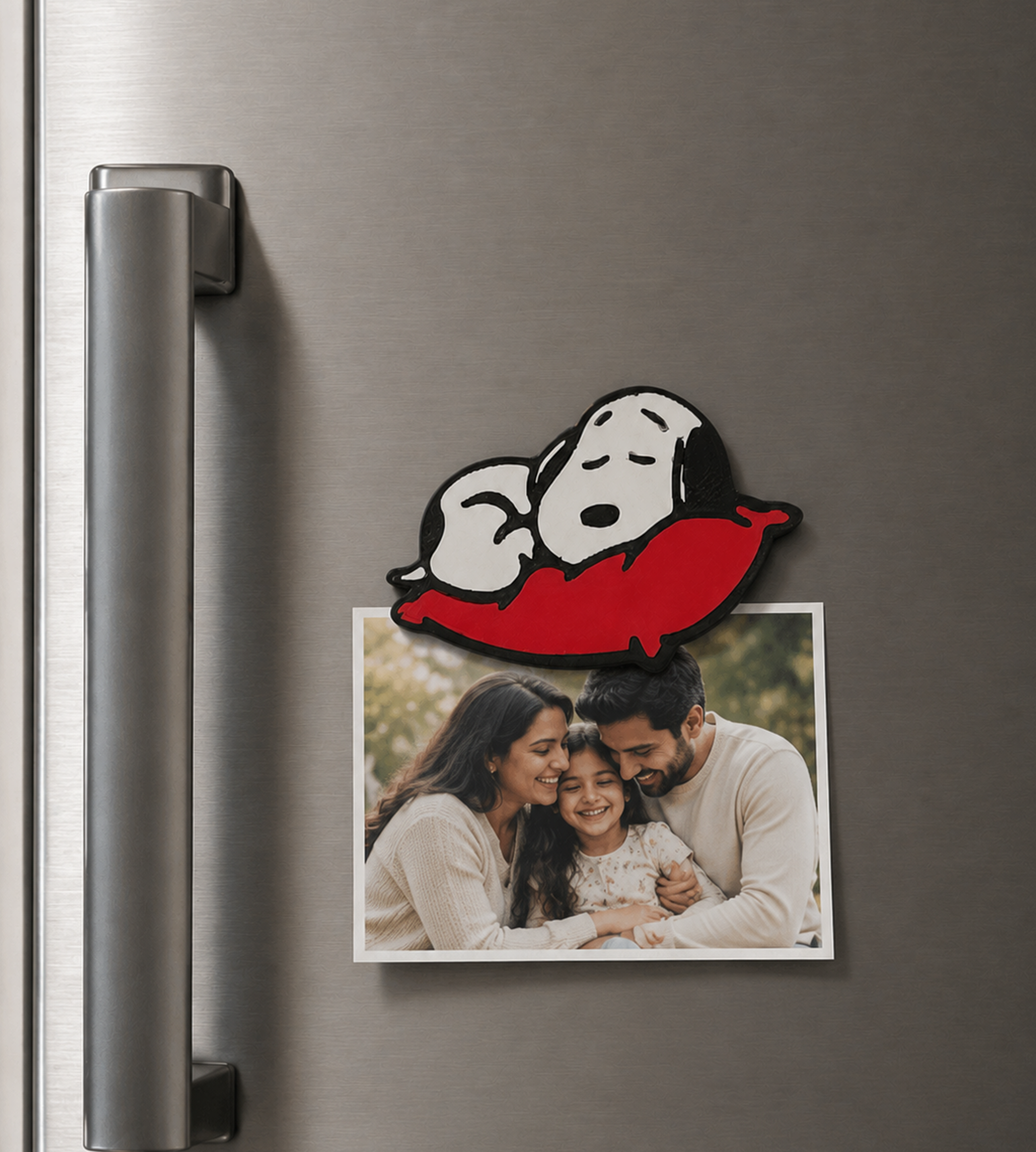Sleepy Snoopy Fridge Magnet