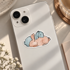 Sleepy Bunnies Sticker