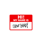 Hi! My Name Is Slim Shady Sticker