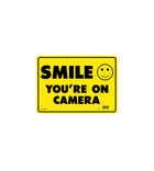 Smile, You're On Camera Sticker