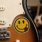 Trippy Smiley Vinyl Sticker