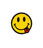 Trippy Smiley Vinyl Sticker
