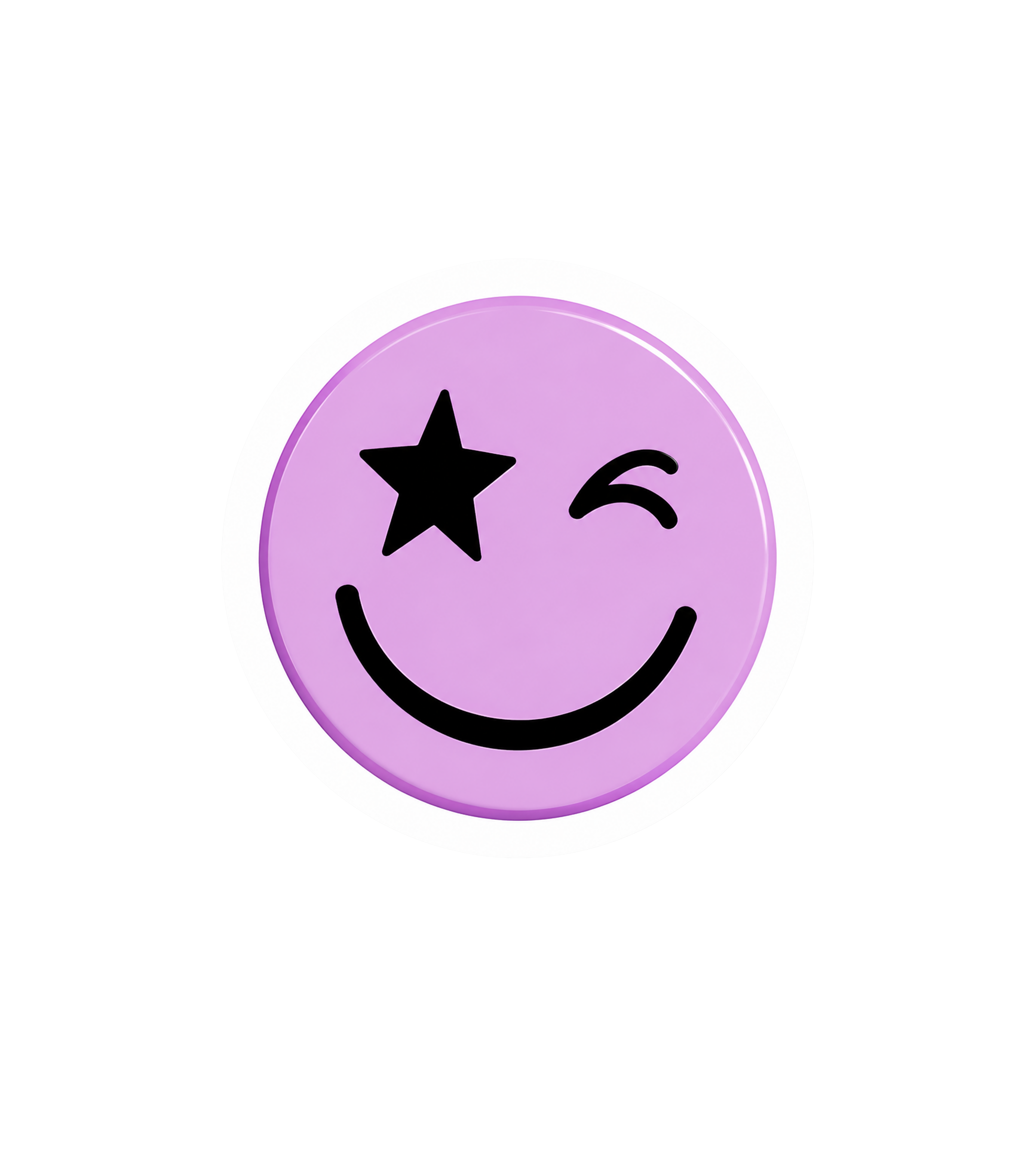 Star Wink Vinyl Sticker