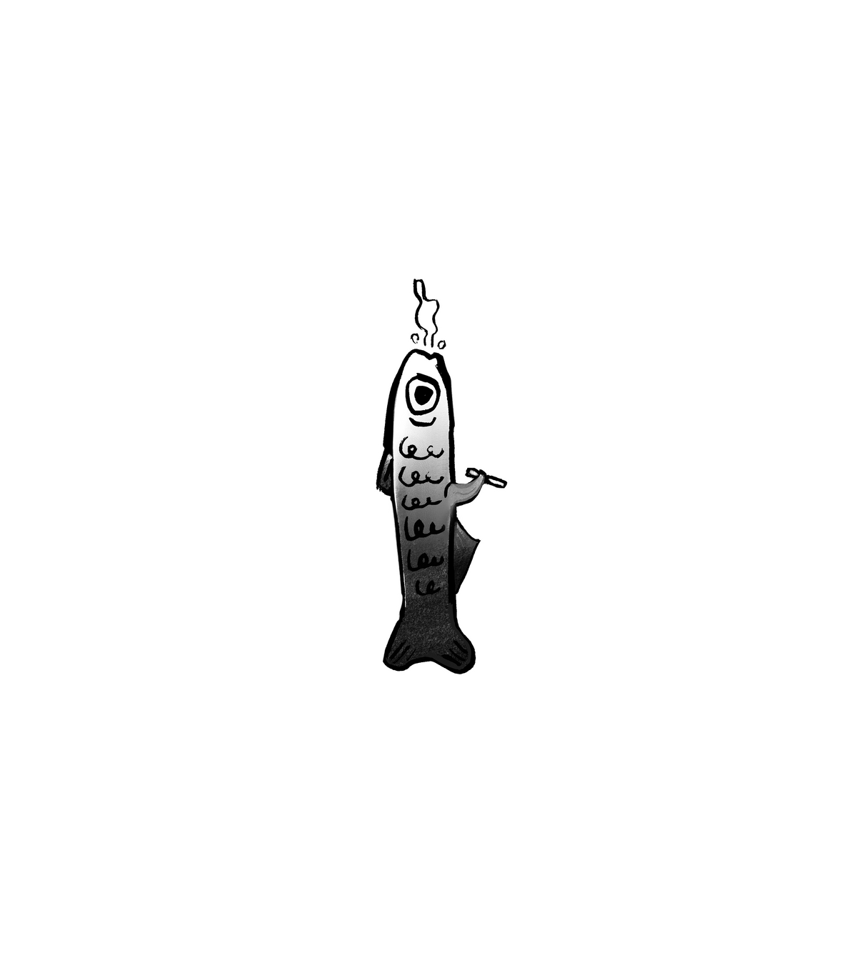 Smoked Sardine Sticker