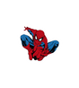 Spider-Man Comic Sticker – Classic Red & Blue Spider-Man Sticker