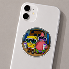 SpongeBob & Patrick Double Cup Sticker