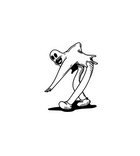 Spooky Sheet Ghost Sticker