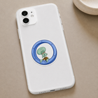 Squidward Window Sticker