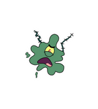 Squished Plankton Meme Sticker