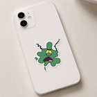 Squished Plankton Meme Sticker