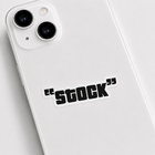 Stock Sticker