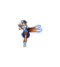 Chun-Li Street Fighter Sticker – Spinning Kick